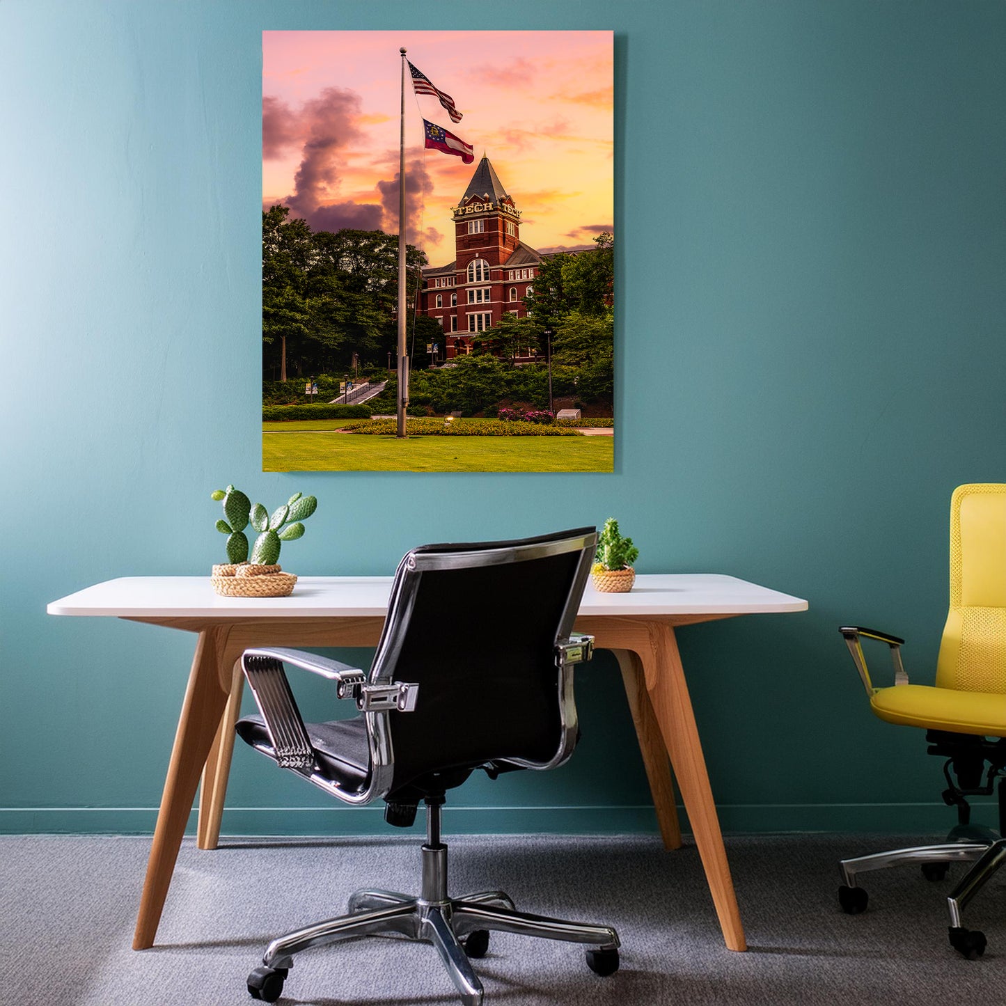 Sunrise at Tech Tower