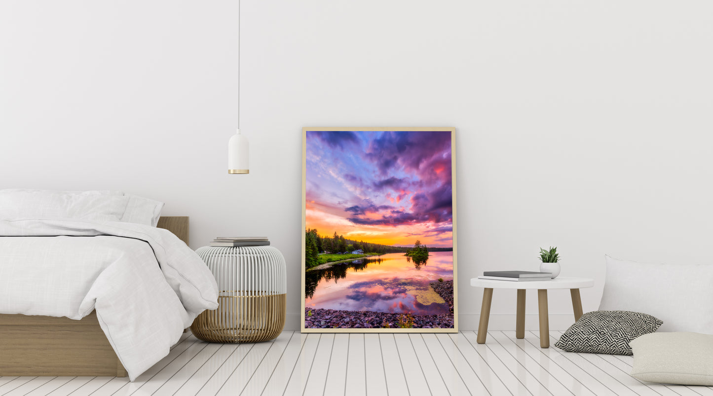 Sunset at Fundy National Park