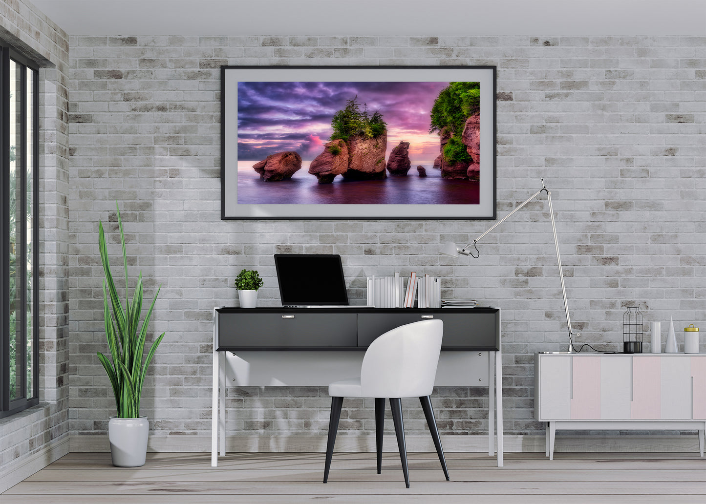 Marea alta en Hopewell Rocks