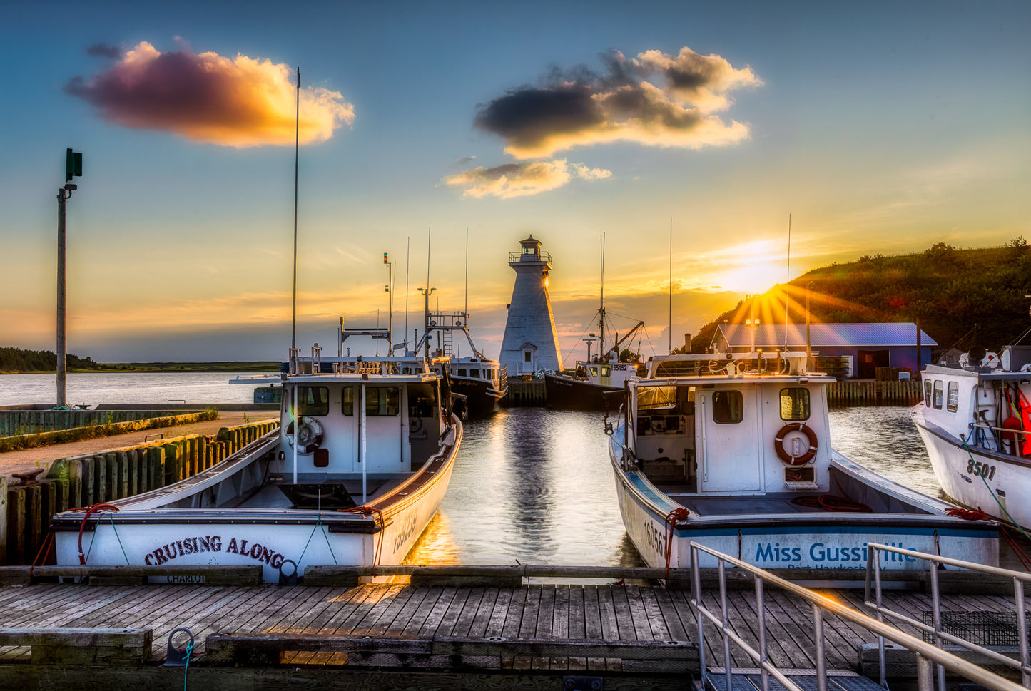 Two Lights at Mabou Marina
