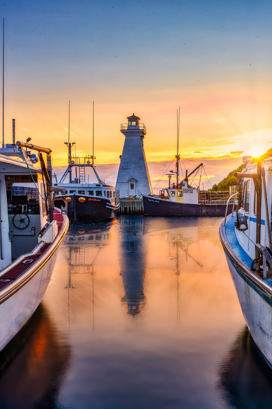 Sunset at Mabou Lighthouse