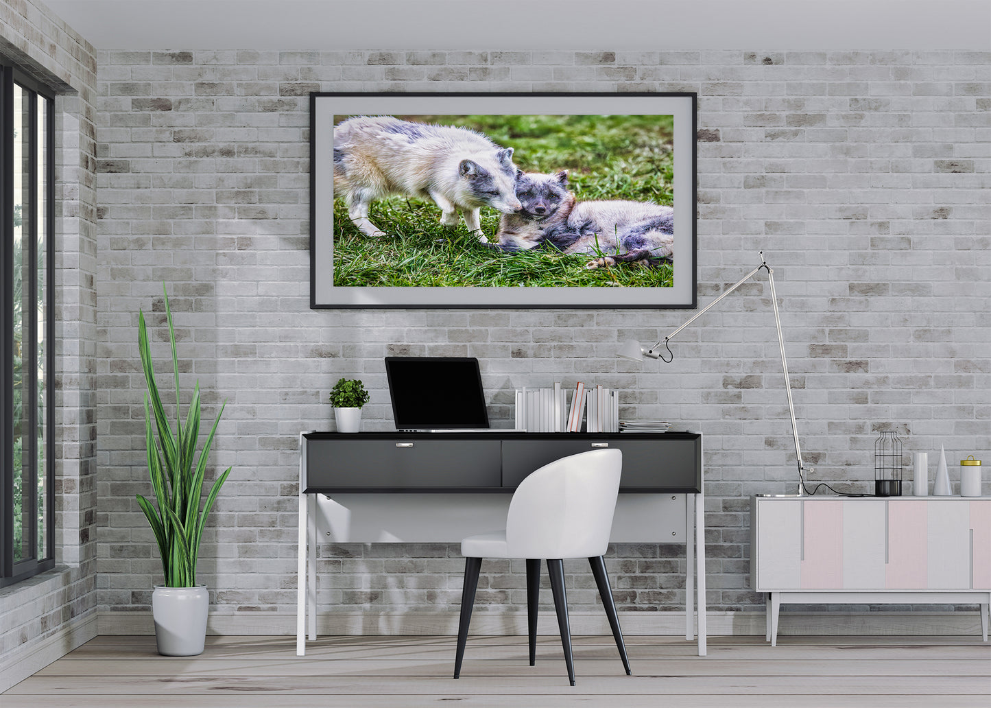 Amor de cachorro en el Ártico