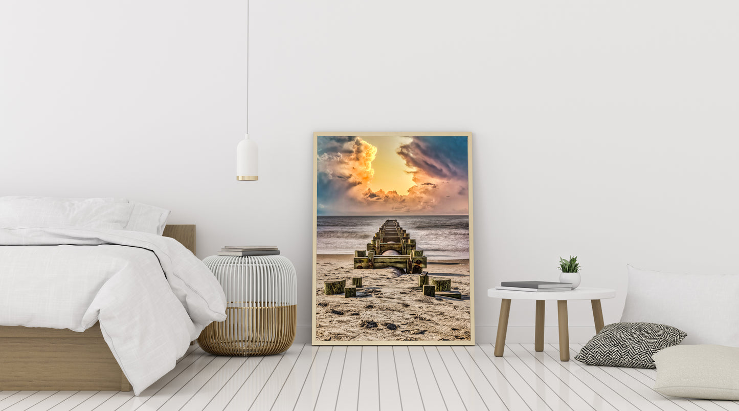 Morning Break at the Jersey Shore