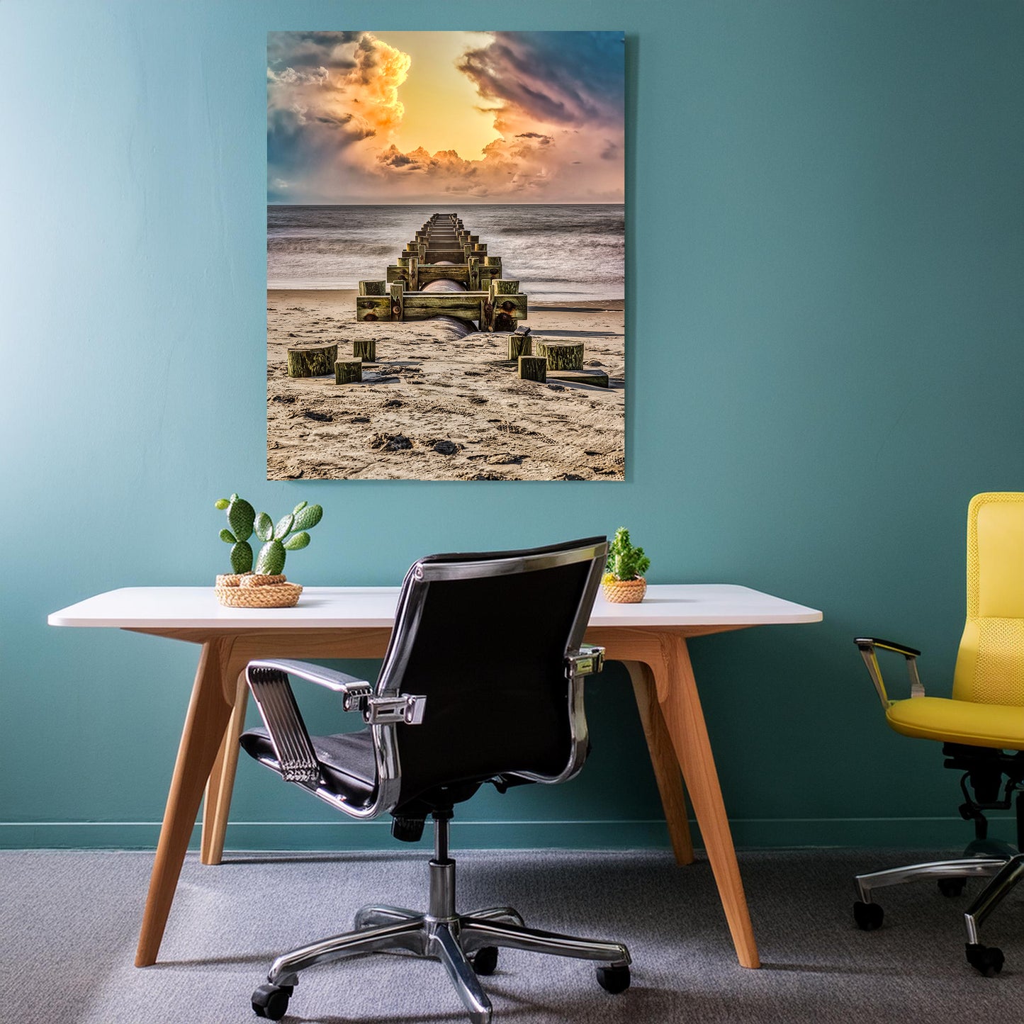 Morning Break at the Jersey Shore