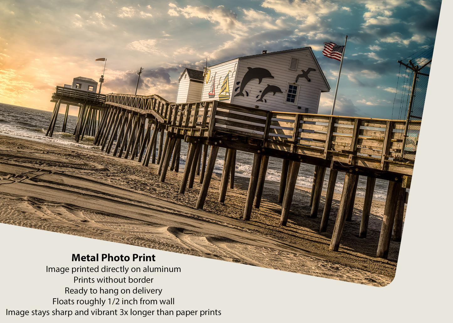 Amanecer en el muelle pesquero de OCNJ