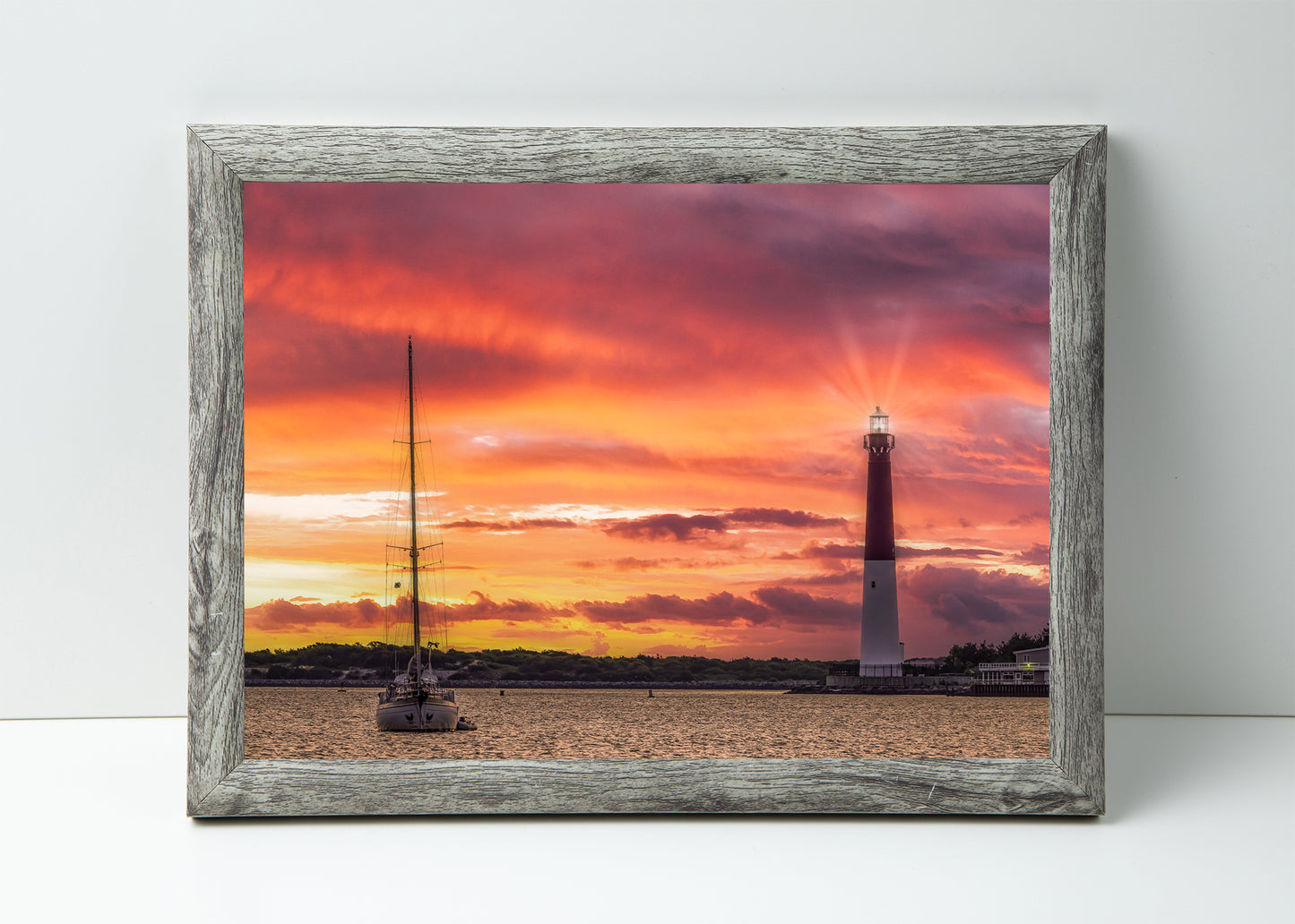 Sunrise Sailing at the Barnegat Lighthouse