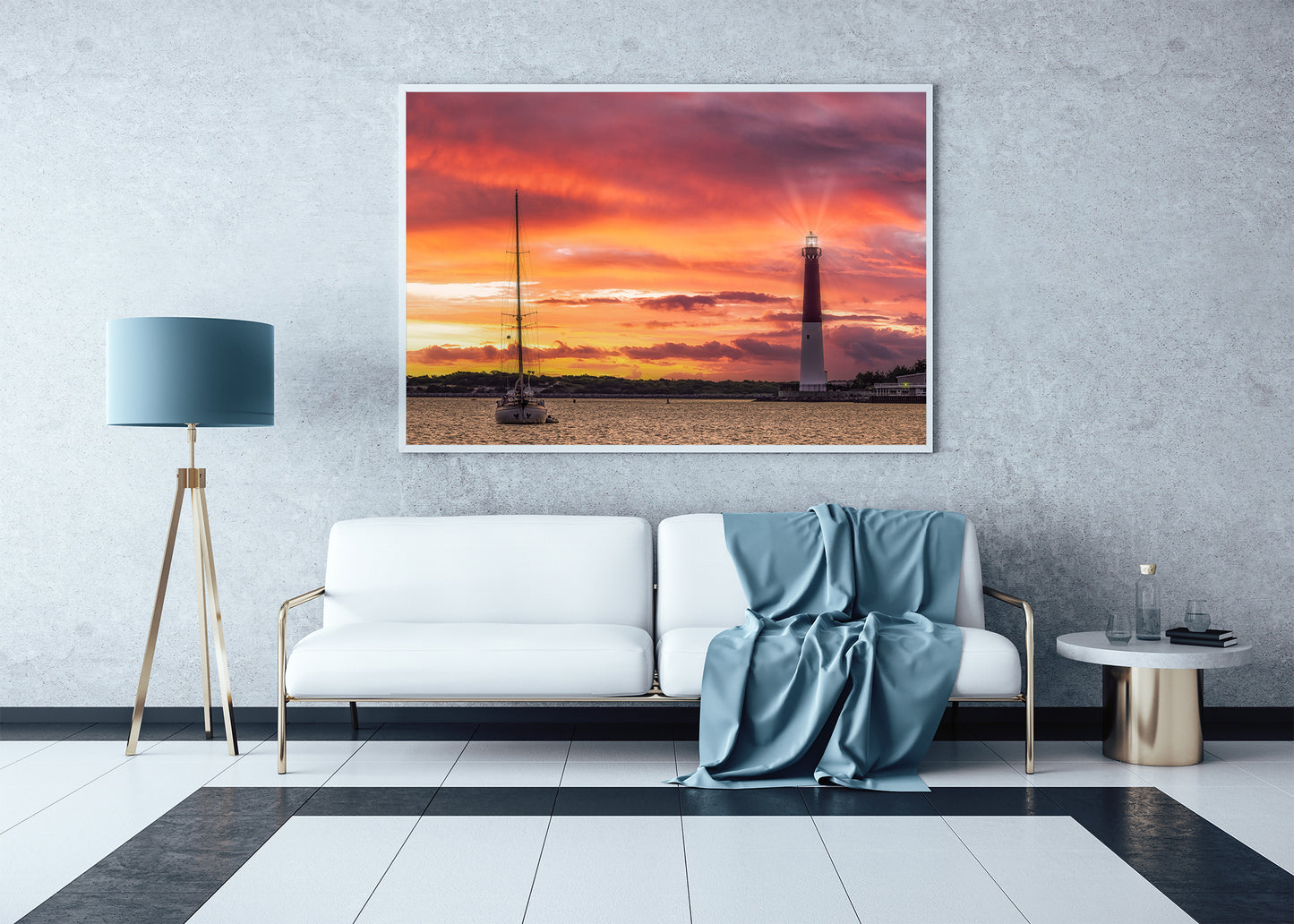 Sunrise Sailing at the Barnegat Lighthouse