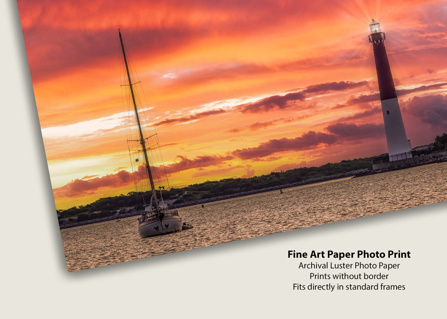 Sunrise Sailing at the Barnegat Lighthouse