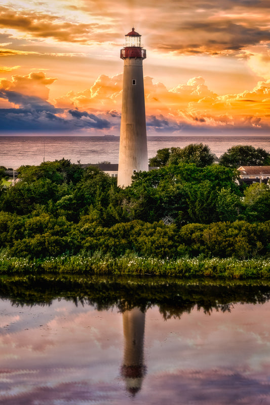 Cape May Lighthouse at Sunrise