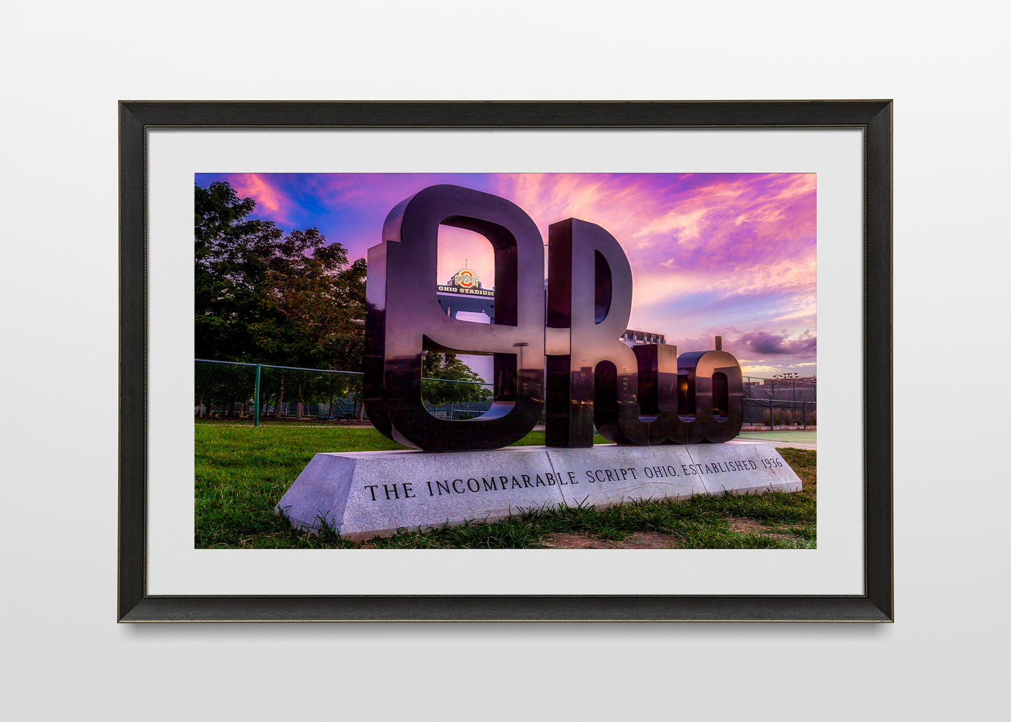 Guión del amanecer en Ohio