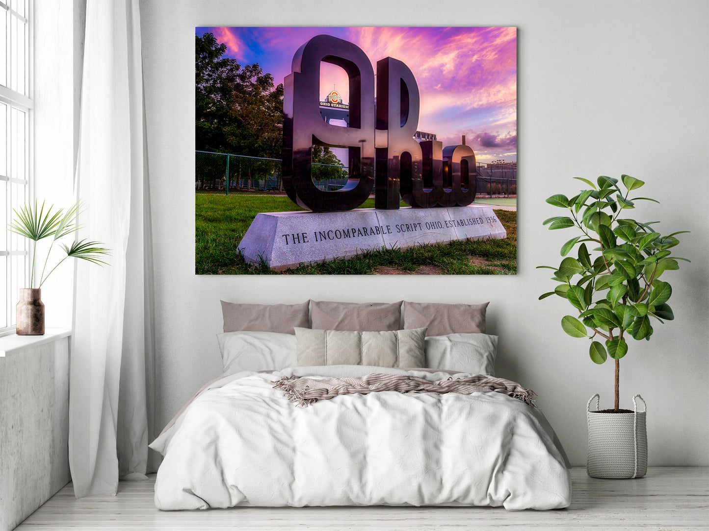 Guión del amanecer en Ohio