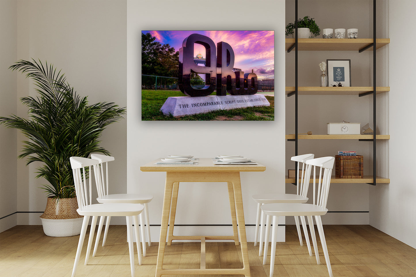 Guión del amanecer en Ohio