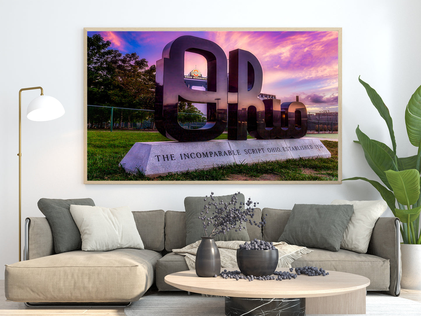 Guión del amanecer en Ohio