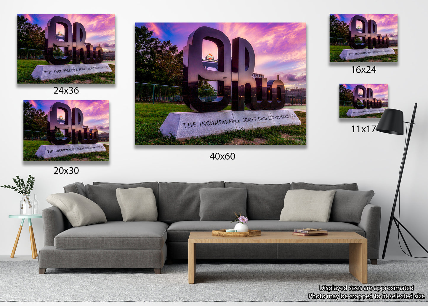 Guión del amanecer en Ohio