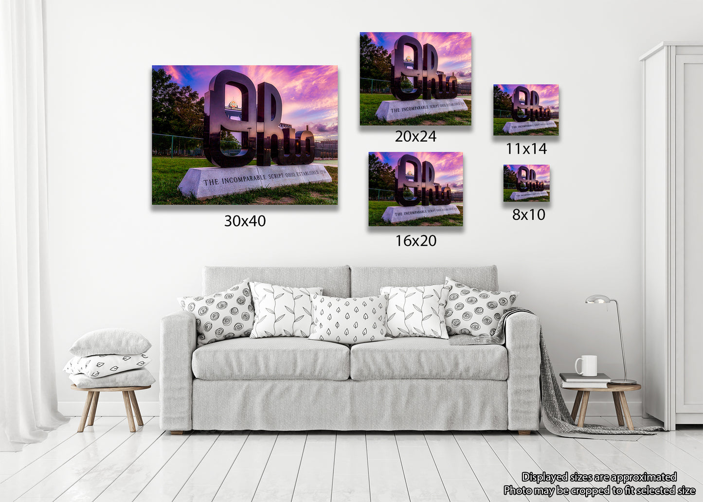 Guión del amanecer en Ohio