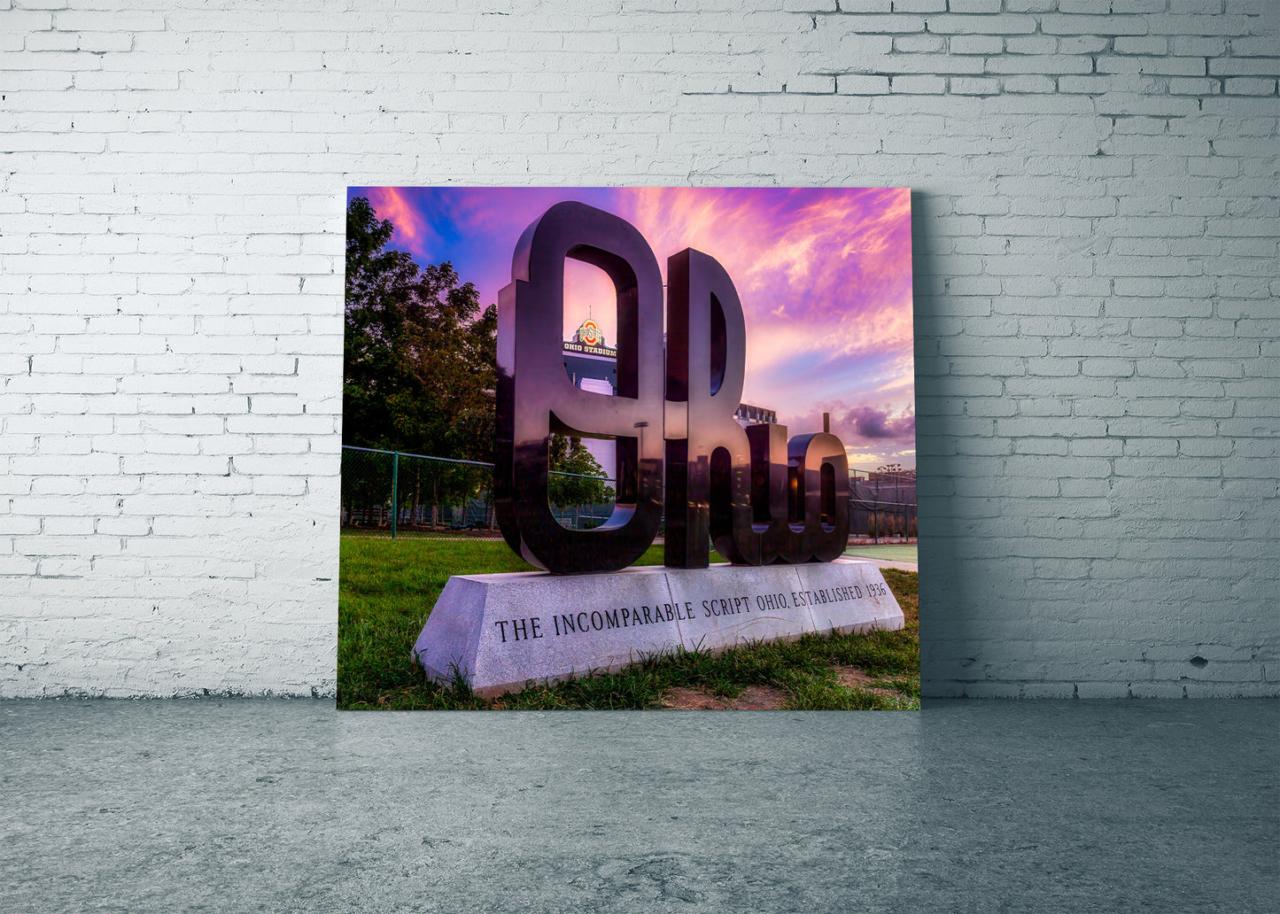 Guión del amanecer en Ohio