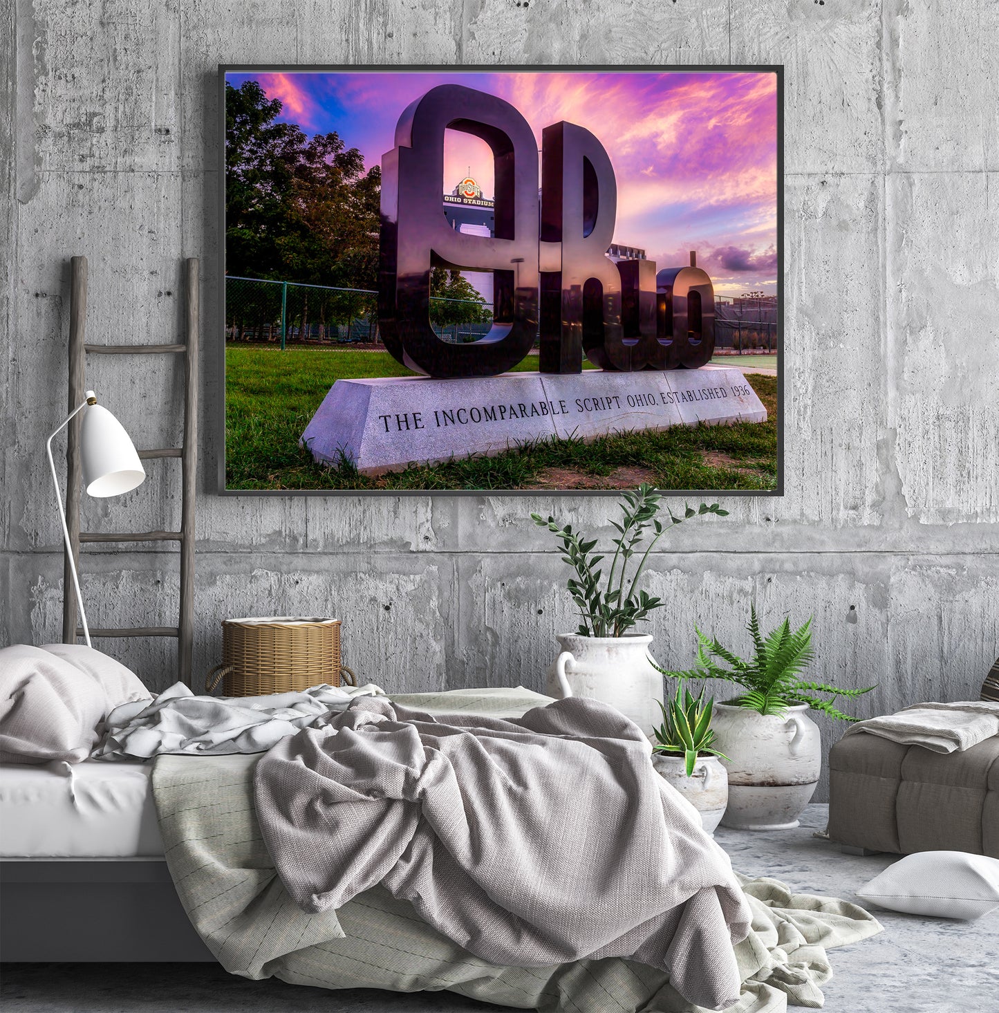 Guión del amanecer en Ohio
