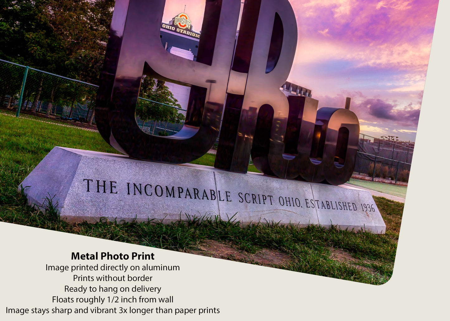 Guión del amanecer en Ohio