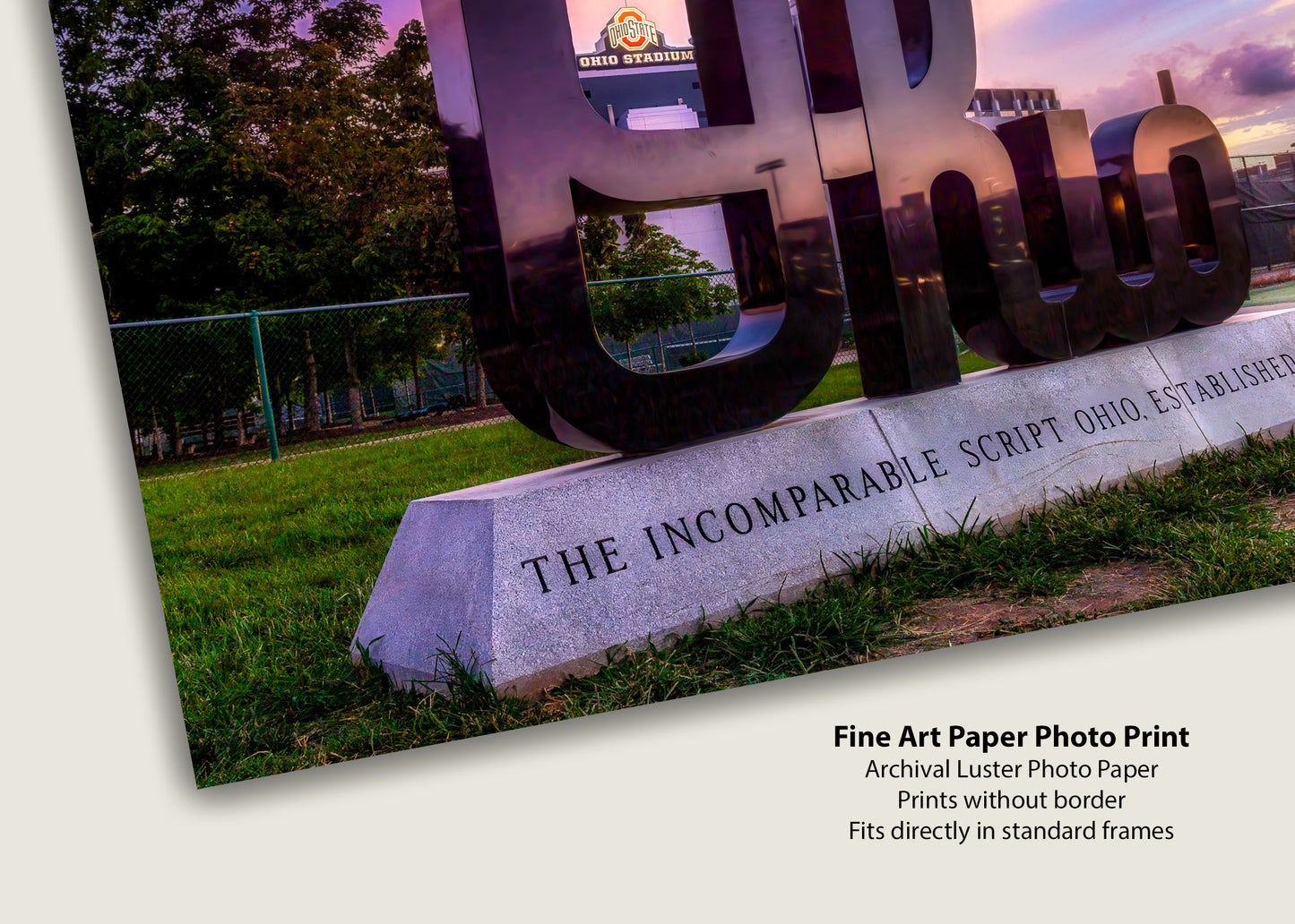 Guión del amanecer en Ohio
