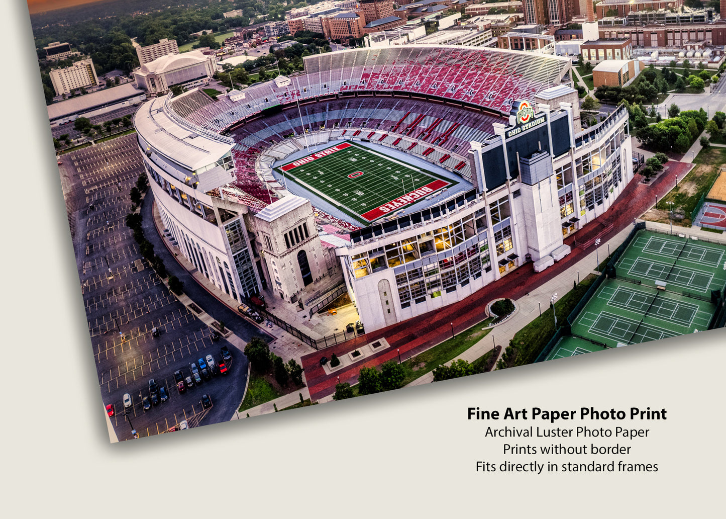 Amanecer en el estadio de Ohio