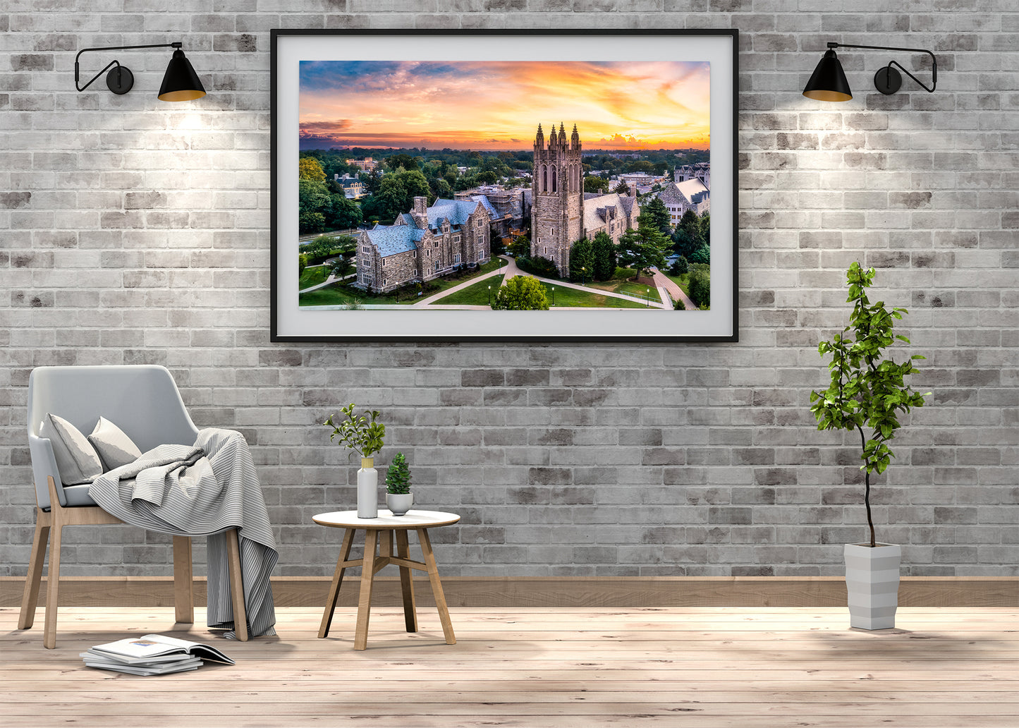 Orange Dawn Over Barbelin