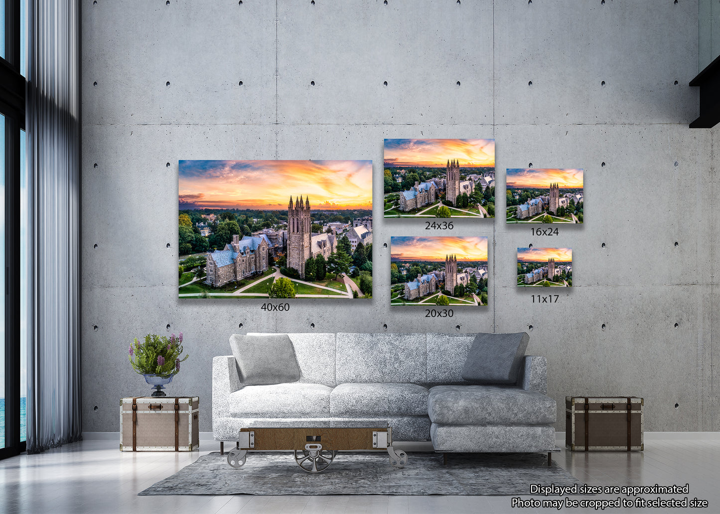 Orange Dawn Over Barbelin