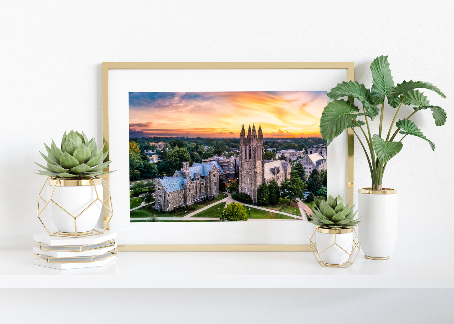 Orange Dawn Over Barbelin