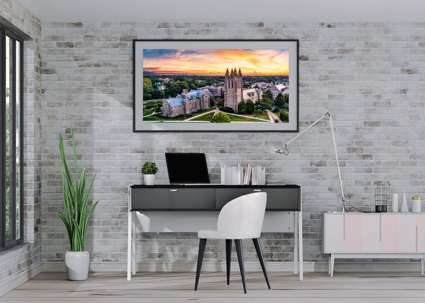 Orange Dawn Over Barbelin