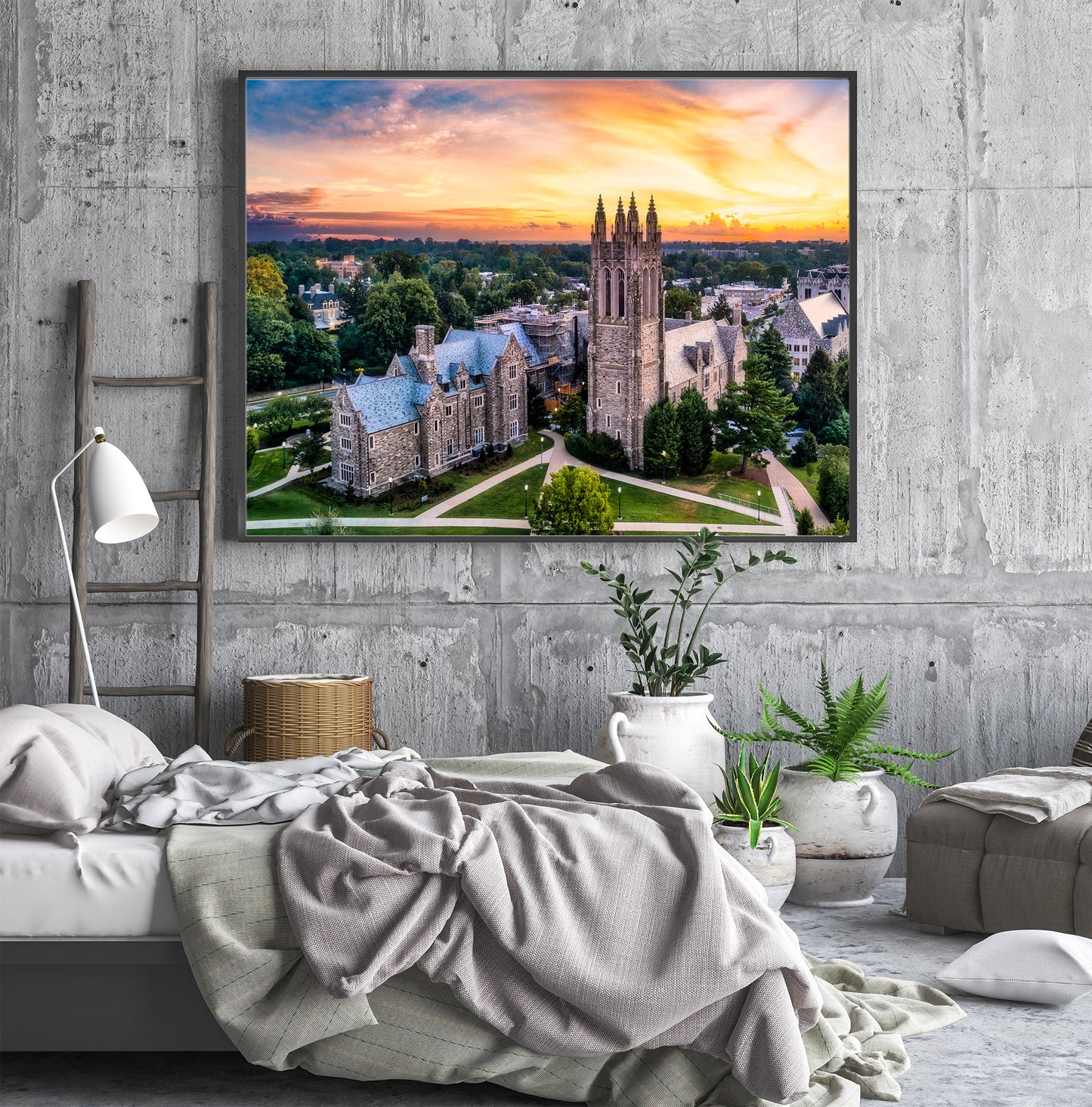 Orange Dawn Over Barbelin