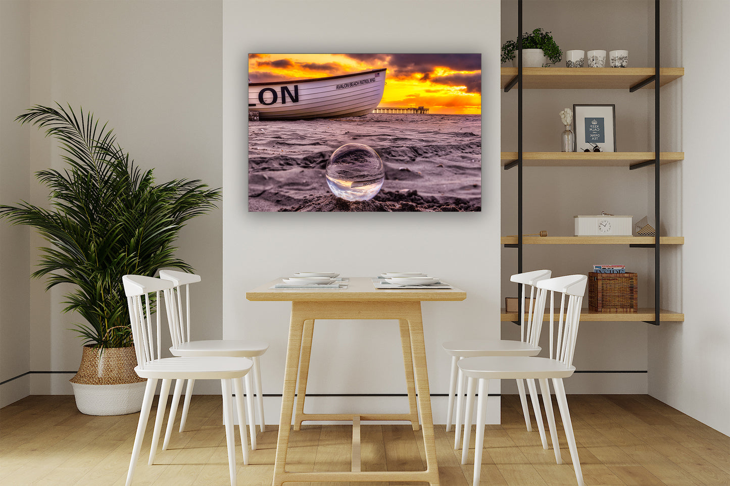 Reflections on Avalon Beach