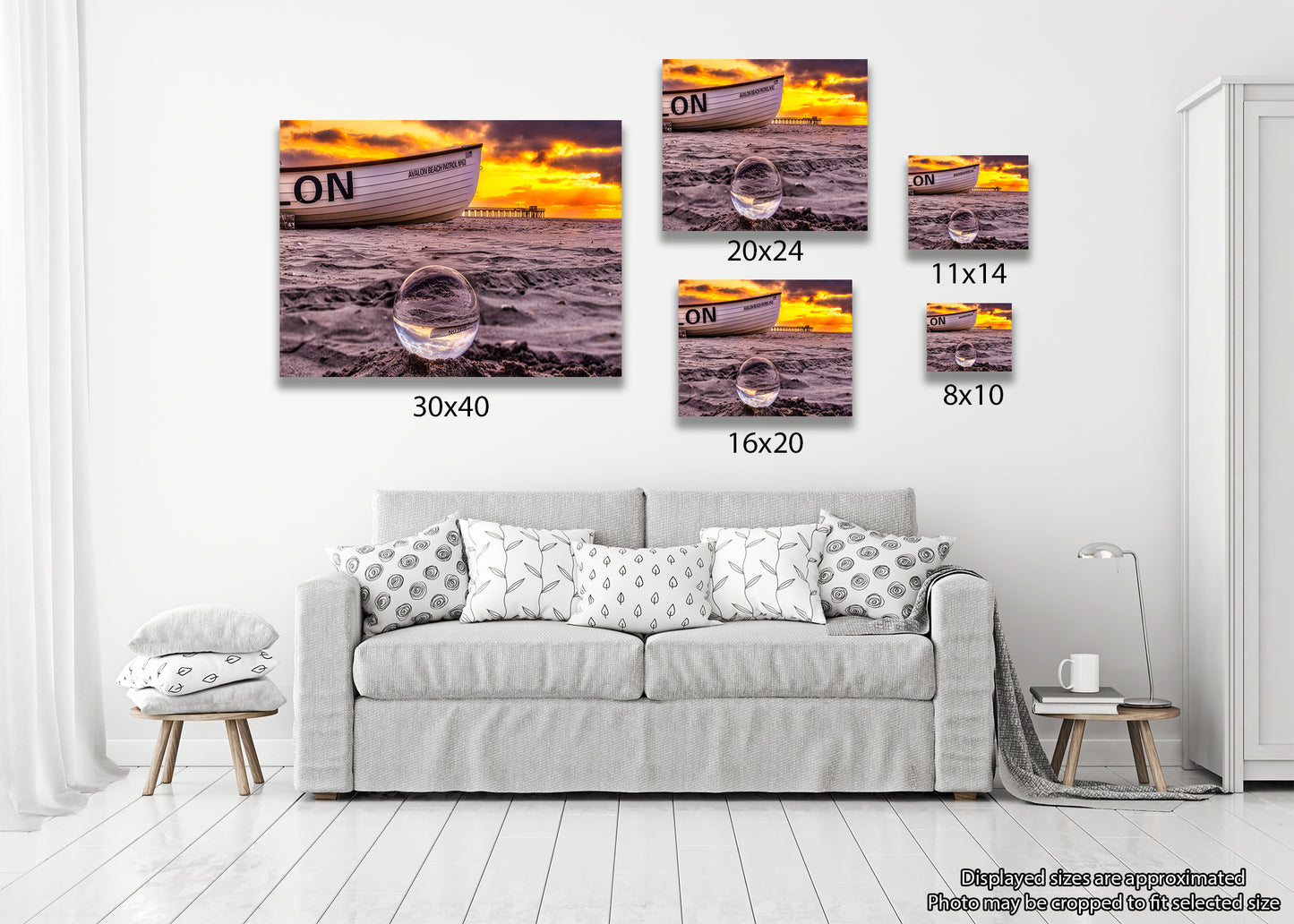 Reflections on Avalon Beach