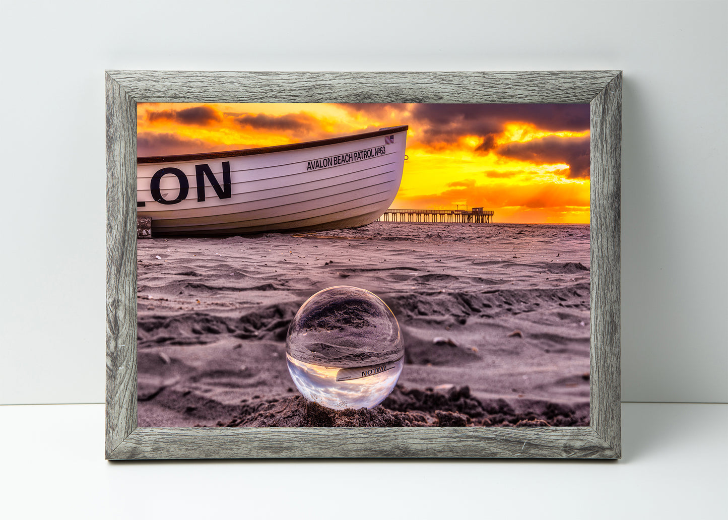 Reflections on Avalon Beach