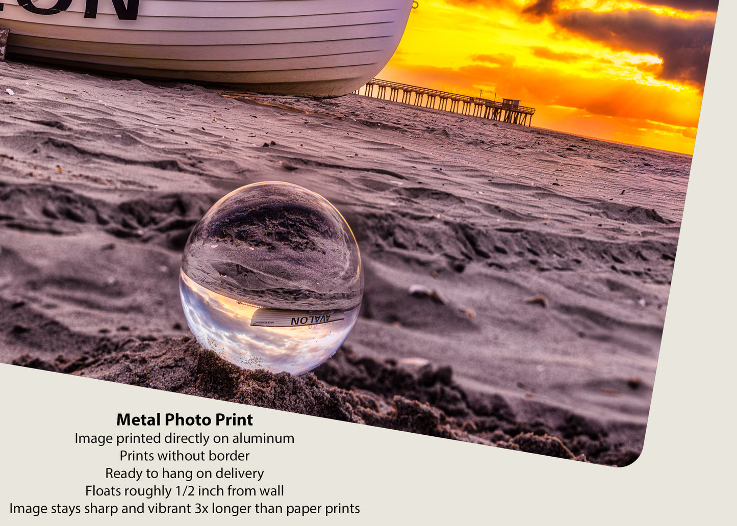 Reflections on Avalon Beach