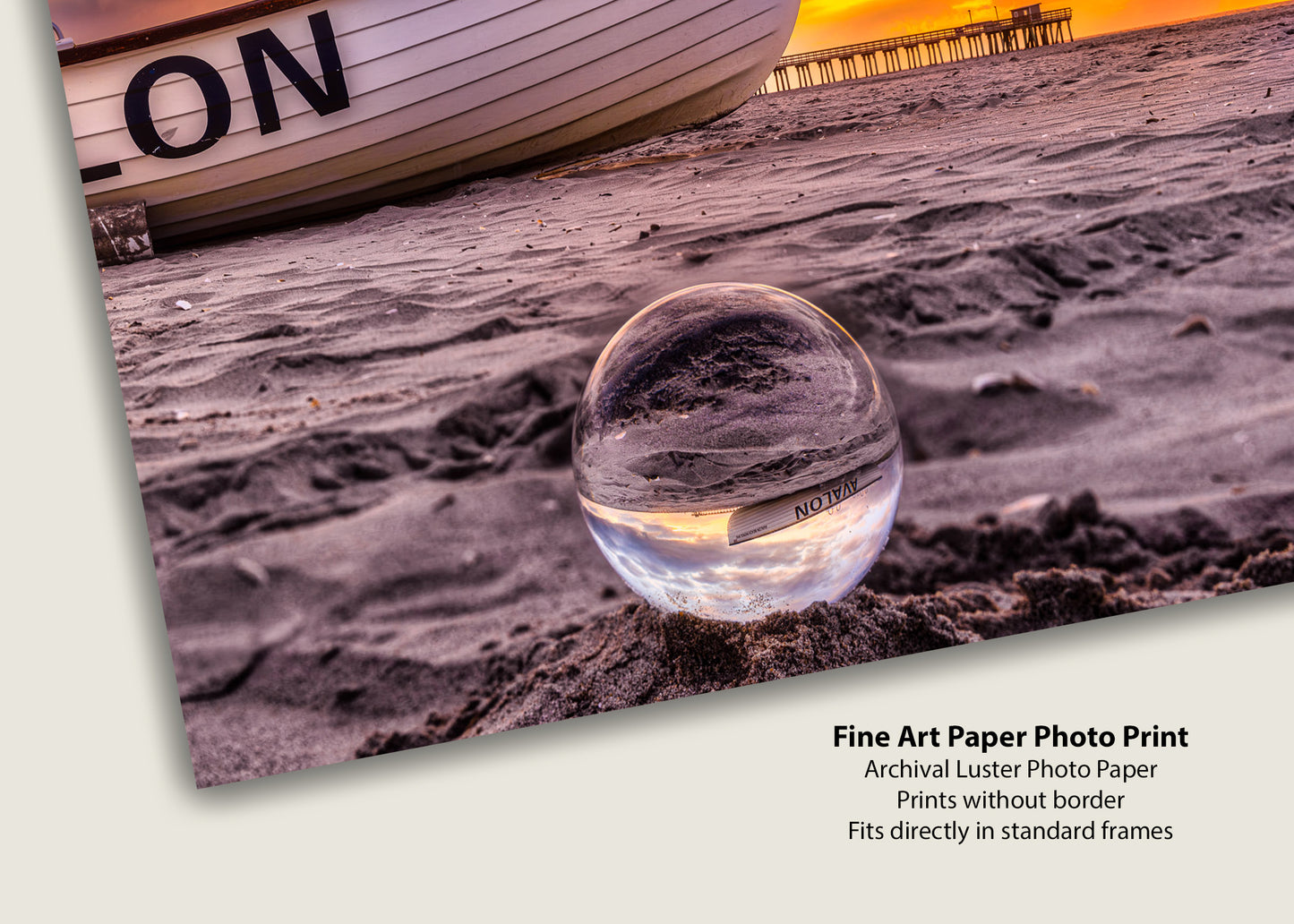 Reflections on Avalon Beach