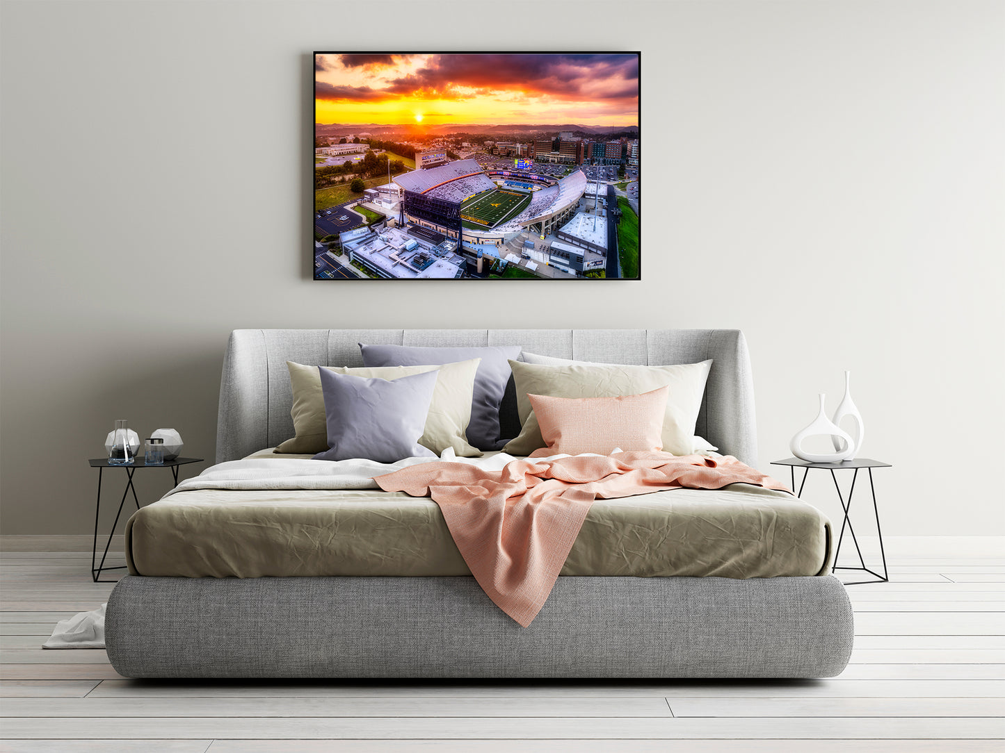 Sunset at Mountaineer Field