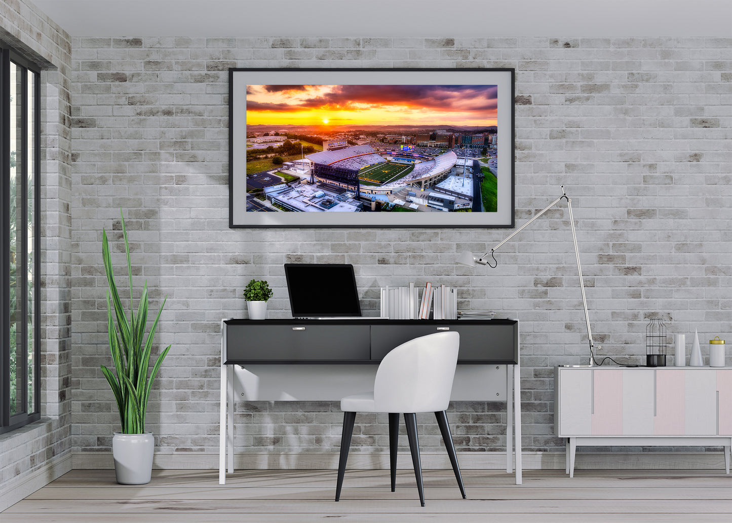 Sunset at Mountaineer Field