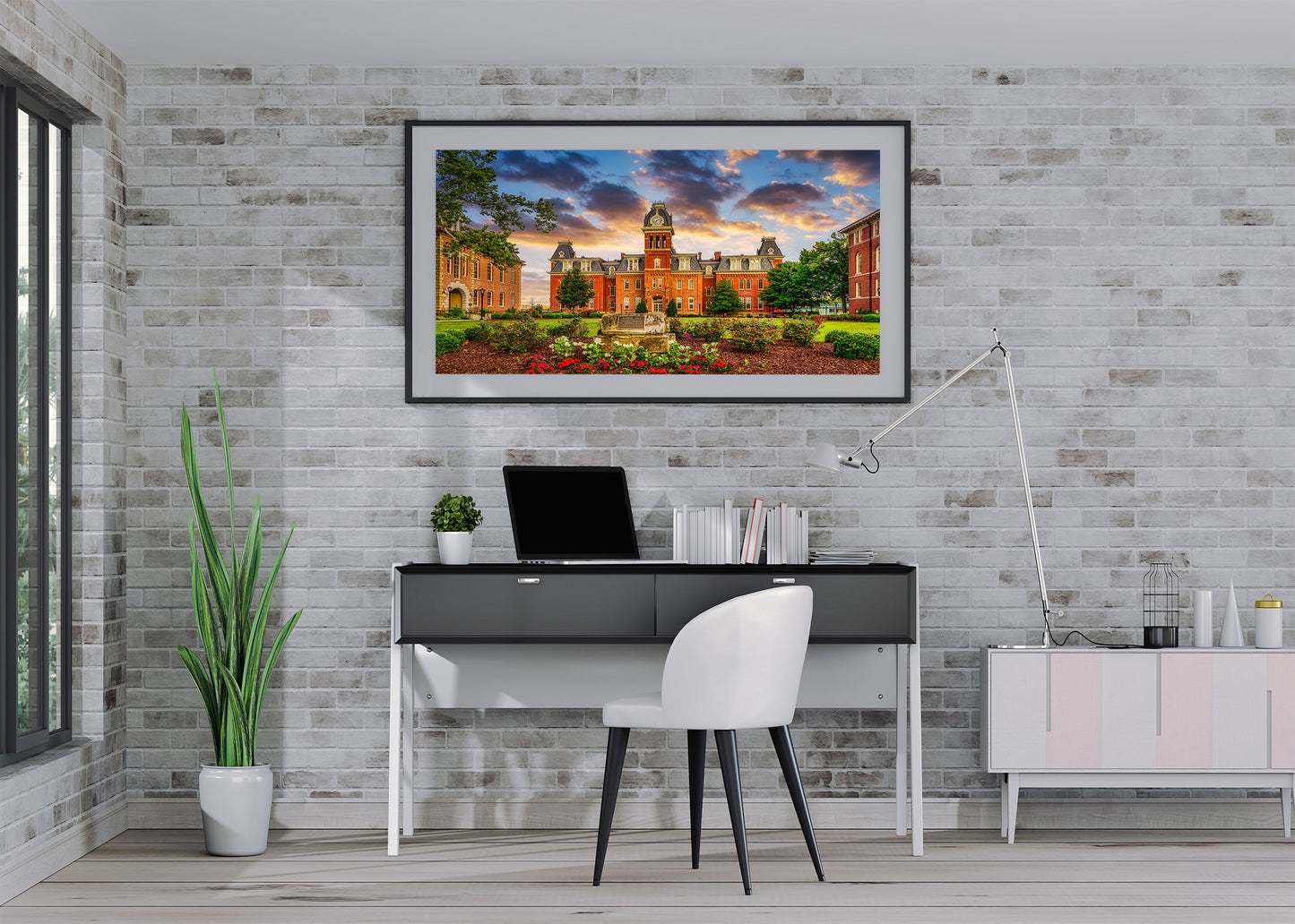 Woodburn Hall al amanecer