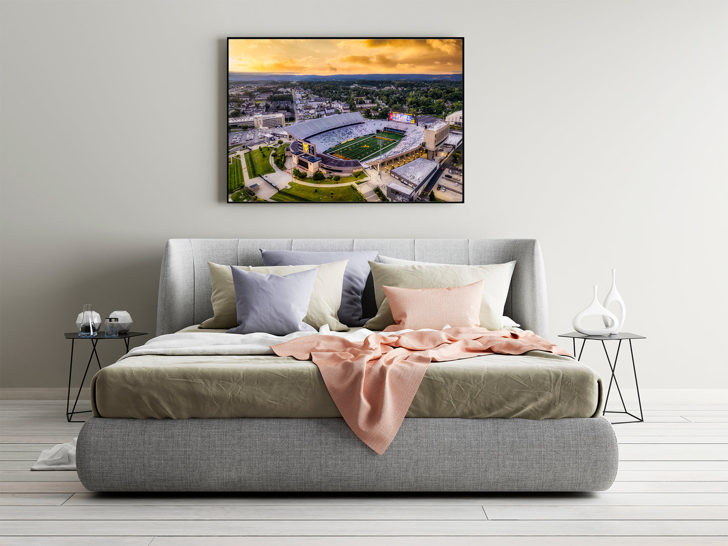 Sunrise at Mountaineer Field