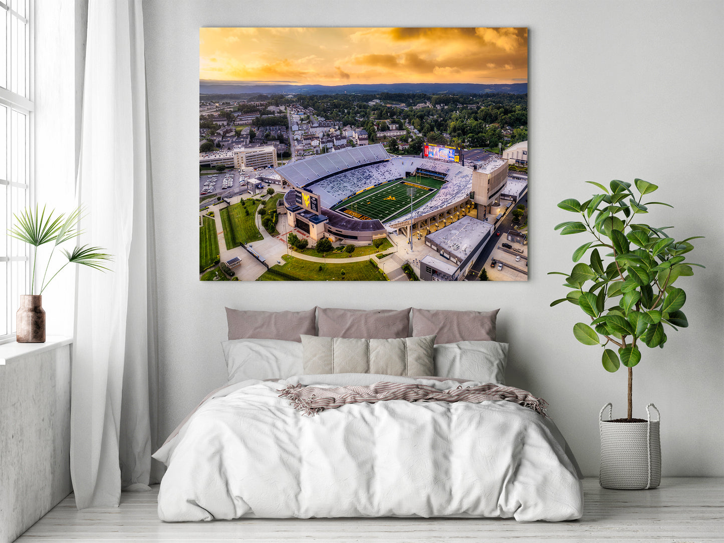 Sunrise at Mountaineer Field
