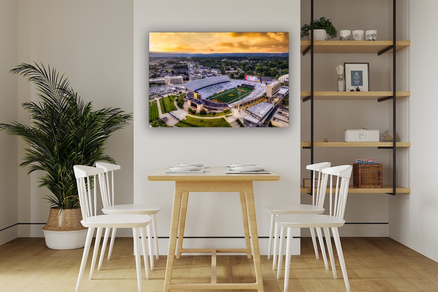 Sunrise at Mountaineer Field