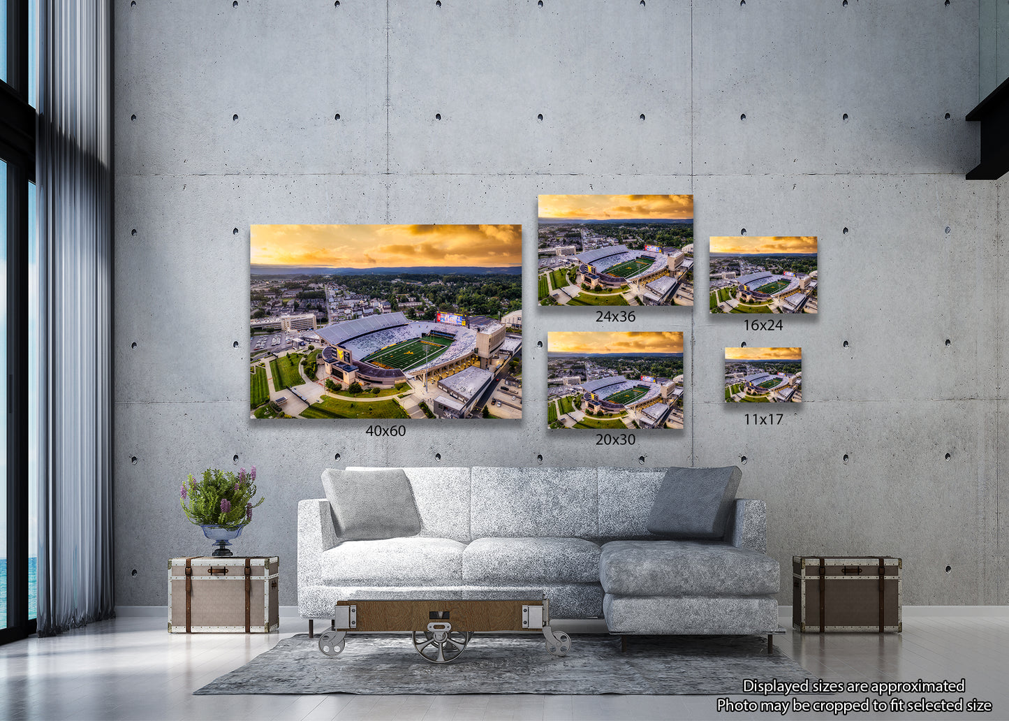 Sunrise at Mountaineer Field