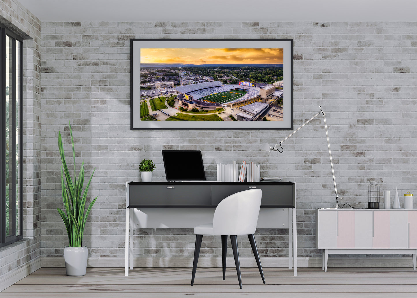 Sunrise at Mountaineer Field