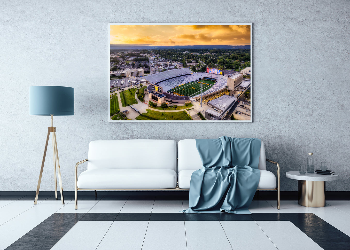 Amanecer en Mountaineer Field