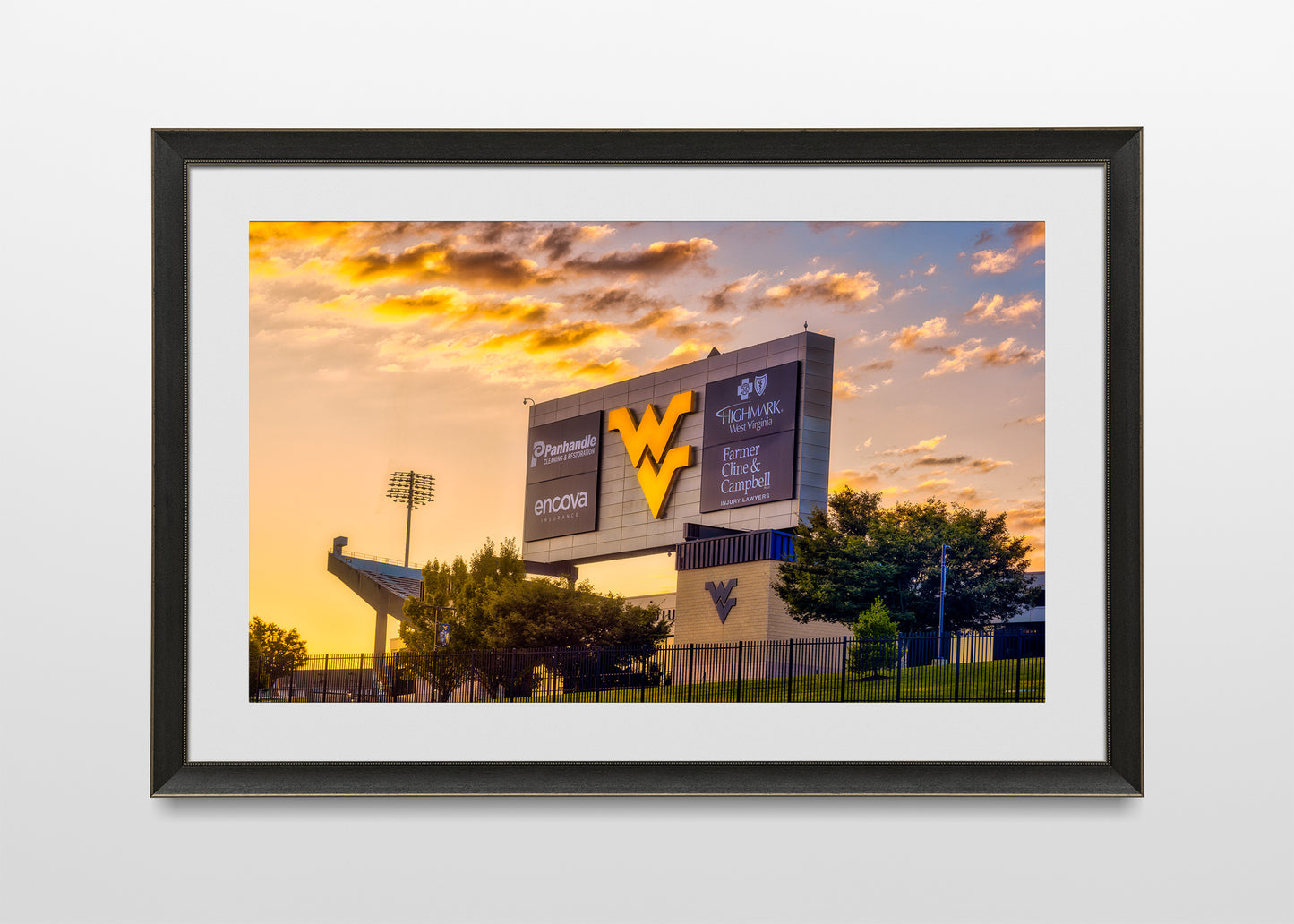 Morning at Mountaineer Field
