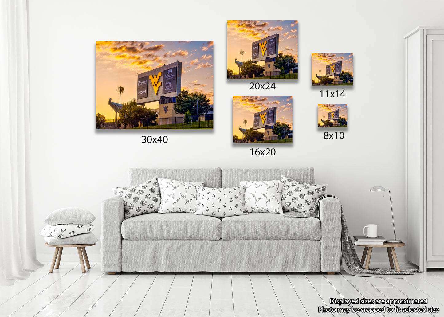 Morning at Mountaineer Field