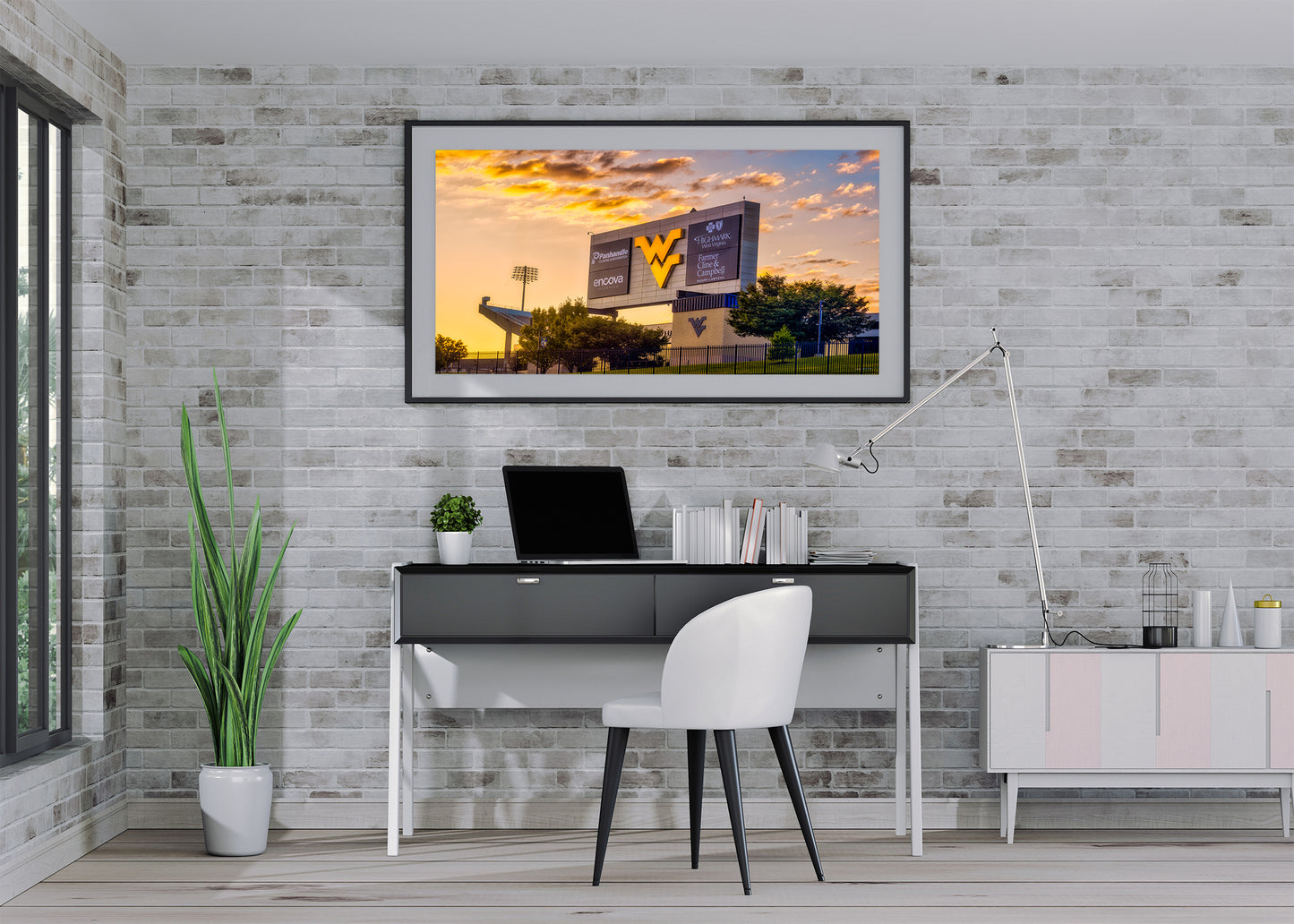 Morning at Mountaineer Field