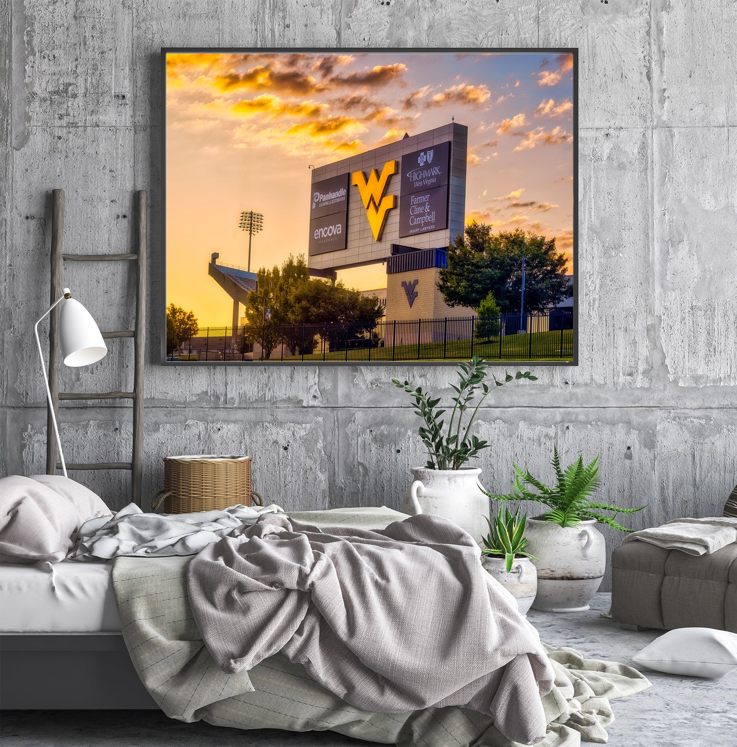 Morning at Mountaineer Field