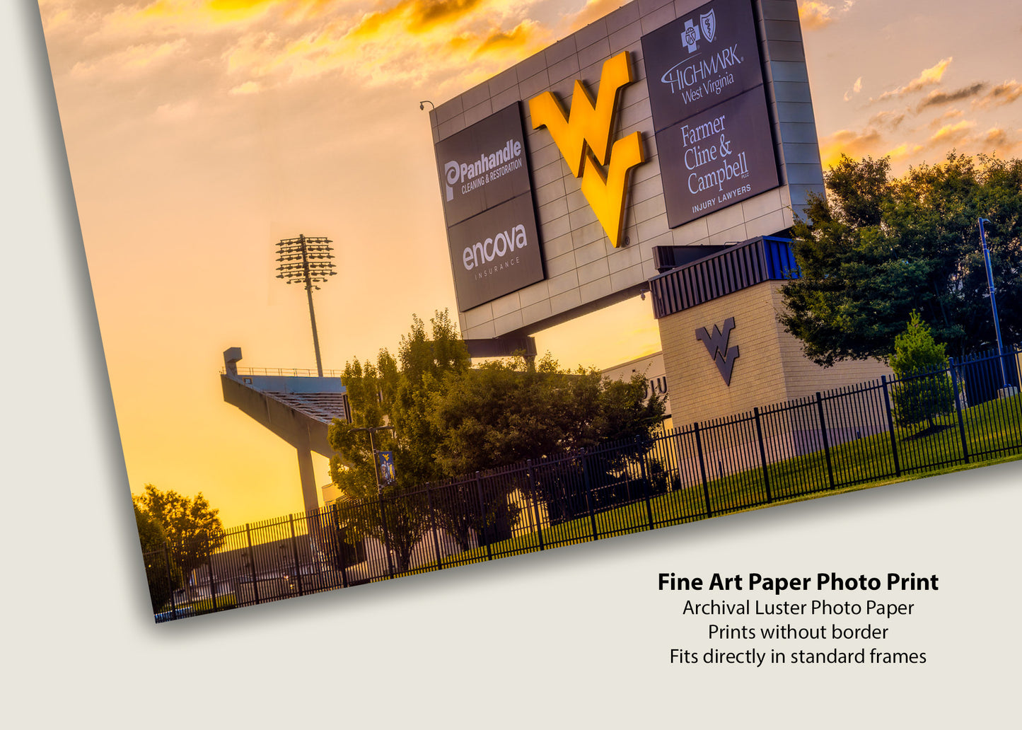 Morning at Mountaineer Field