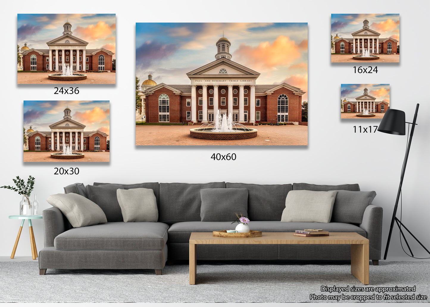 Morning at Trible Library