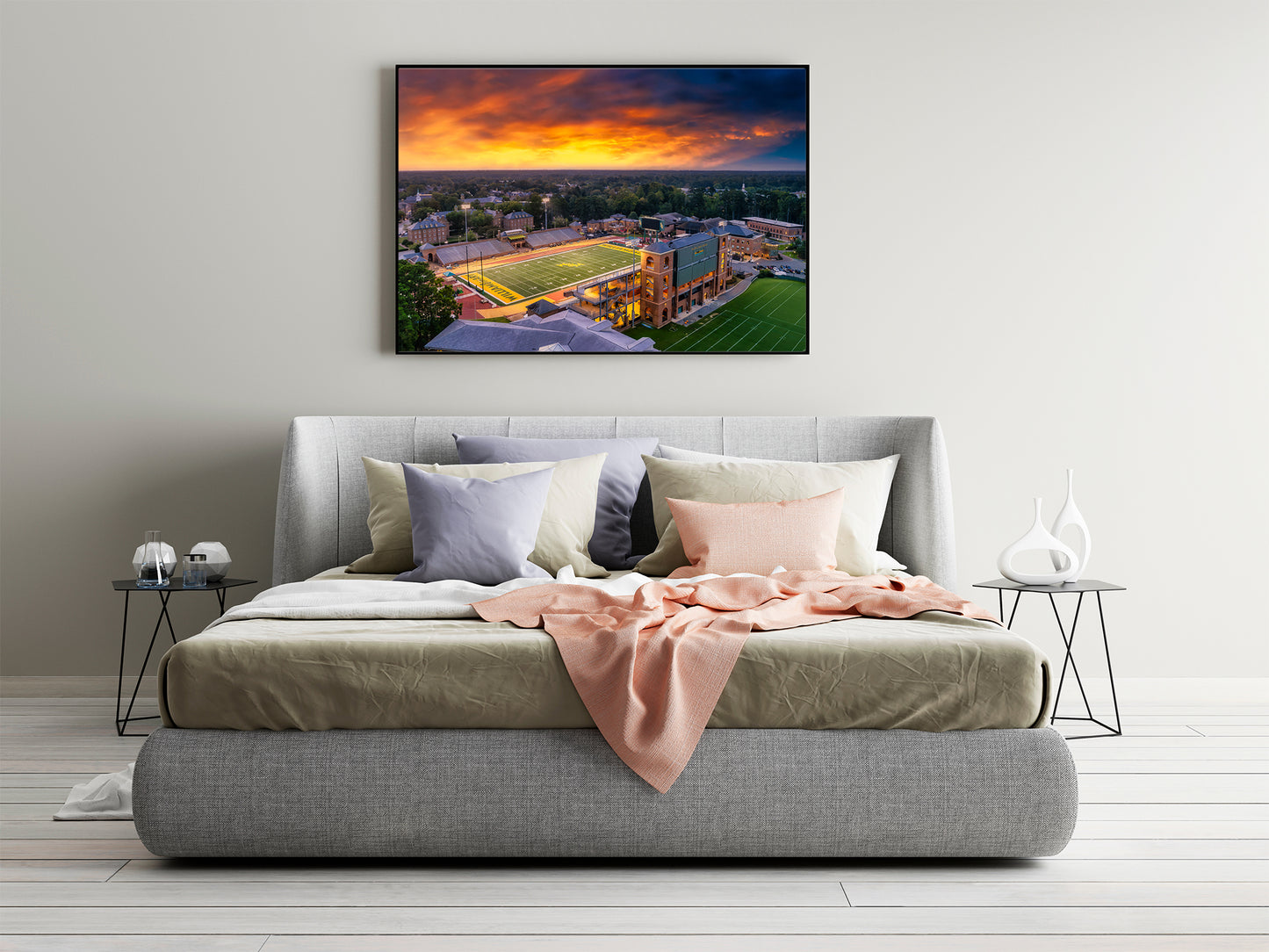 Sunset at Zable Stadium